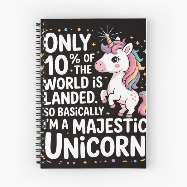 Item preview, Left Handed for Proud Lefty People Unicorn designed and sold by MelSurf.