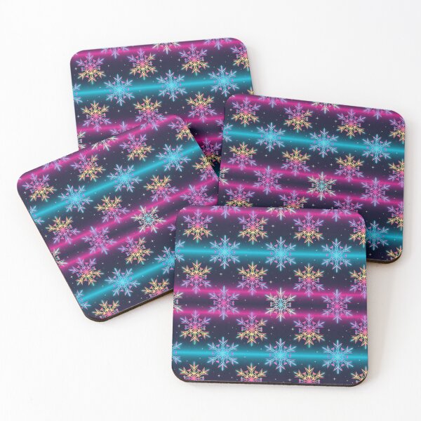 Item preview, Retro Pride Snowflakes Pattern designed and sold by veejiras.