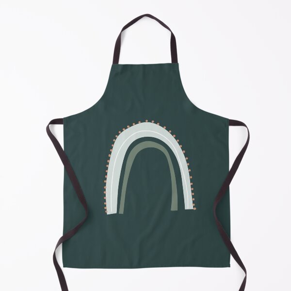 Aperçu de l'œuvre Dark Green Boho Rainbow créée et vendue par LOUBNEY.