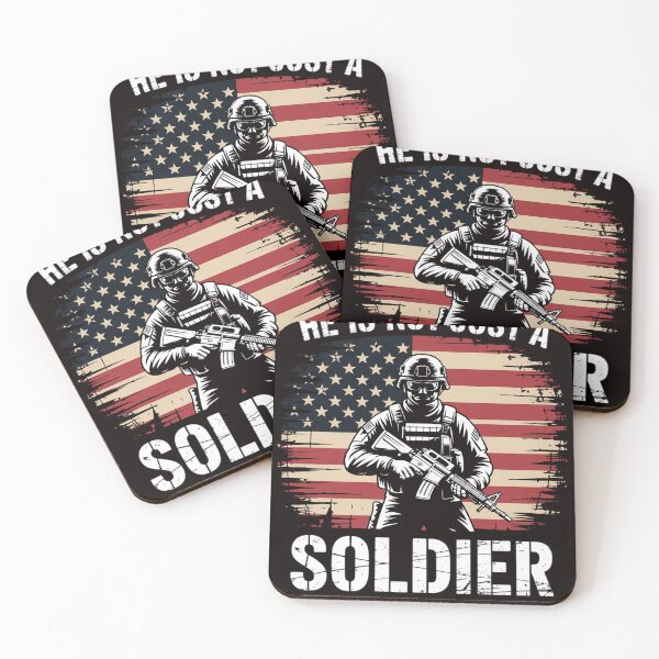Item preview, He Is Not Just A Soldier He Is My Brother Proud Army Sibling designed and sold by MelSurf.