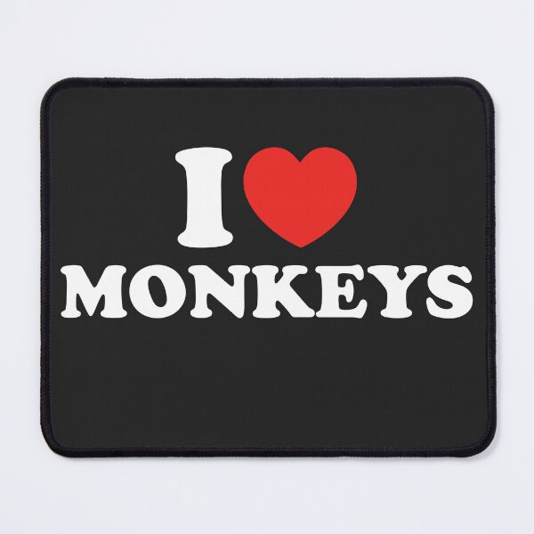 Item preview, I Love Monkeys designed and sold by shitpostee.