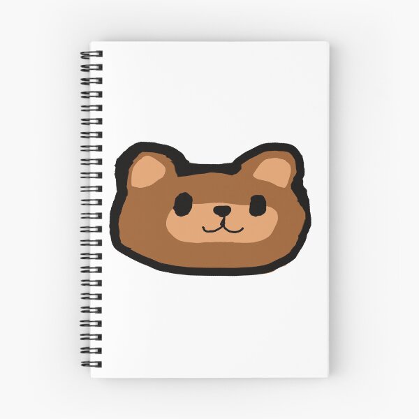 Item preview, Cute Brown Bear Face – Naive Childlike Doodle Illustration (Transparent Background) designed and sold by InFrameVision.
