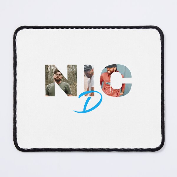 Item preview, Nic D music album cover art typography designed and sold by ARTeez⭐️⭐️⭐️⭐️⭐️.