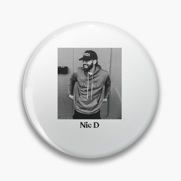 Item preview, Nic D music album cover art typography designed and sold by ARTeez⭐️⭐️⭐️⭐️⭐️.