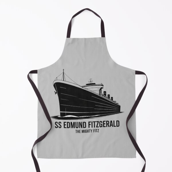 Item preview, SS Edmund Fitzgerald Mighty Fitz Lake Superior Tribute designed and sold by FreshVibe Prints.