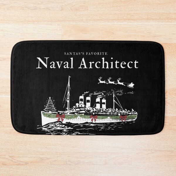 Item preview, Santas's Favorite Naval Architect Christams Mode Is Now Fully Activated designed and sold by SunflakeStudio.