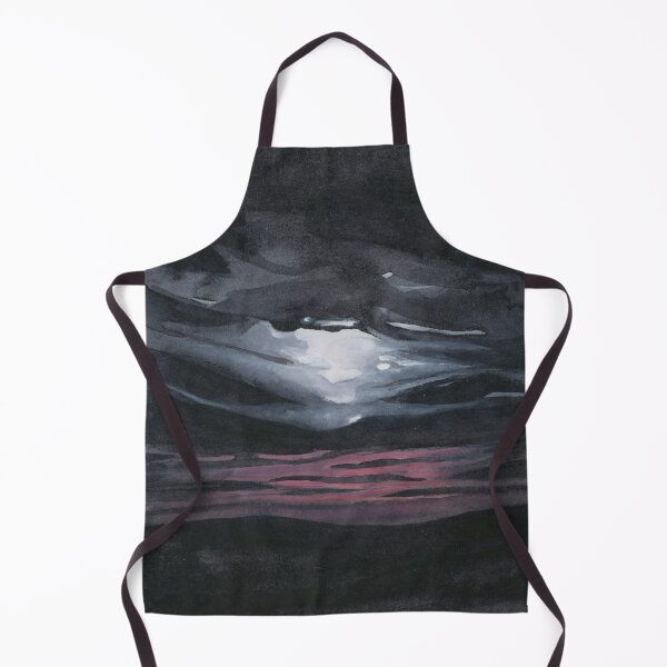 Item preview, Moon shining through clouds designed and sold by Ellen Wilberg.