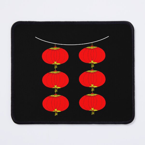 Item preview, Chinese red paper lantern Asian lamps Lunar New Year designed and sold by Artstastic.