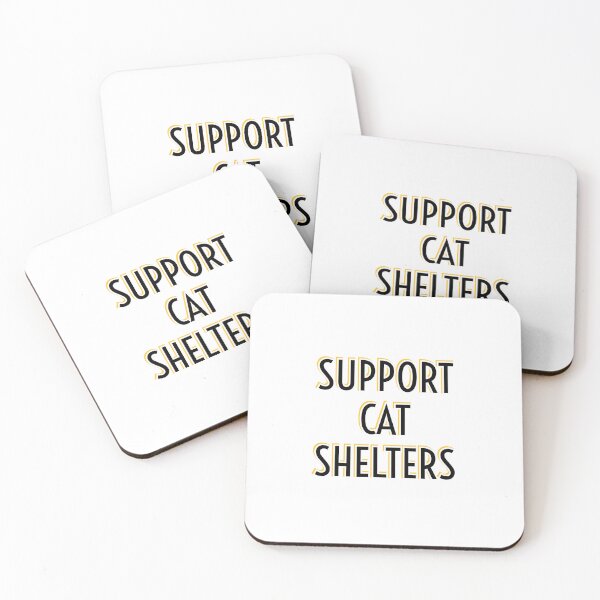 Item preview, Support Cat Shelters designed and sold by Inspirationmotivation.