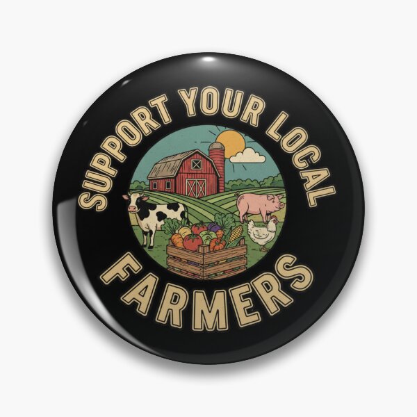 Item preview, Support Your Local Farmers designed and sold by Guess4best.