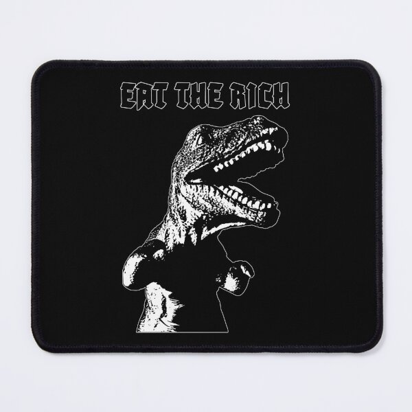 Item preview, EAT THE RICH. BLACK/WHITE. designed and sold by 5hertz.