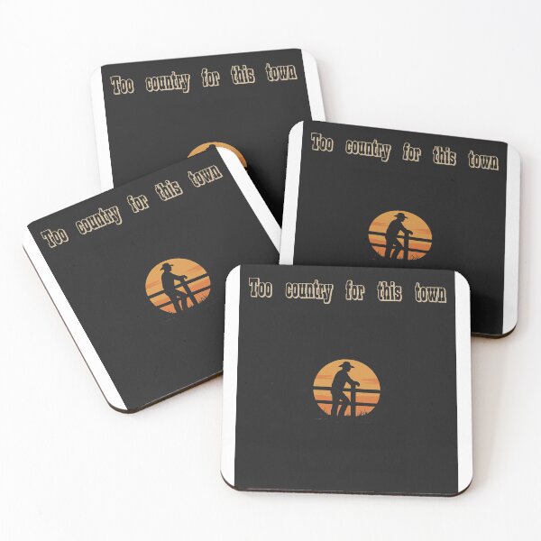 Item preview, Too country for this town design designed and sold by Coconutz135.