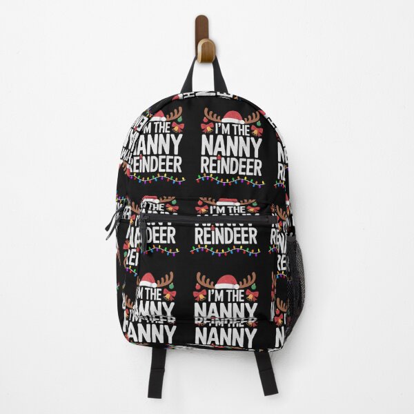 Item preview, Nanny Reindeer Cute Family Grandparent Christmas Holiday Humor designed and sold by FreshVibe Prints.