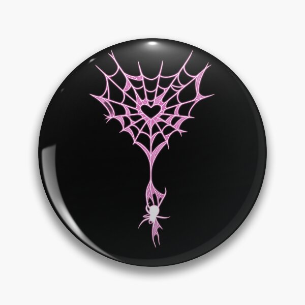 Item preview, Pink Heart Spiderweb Aesthetic Design designed and sold by TeeHatch.