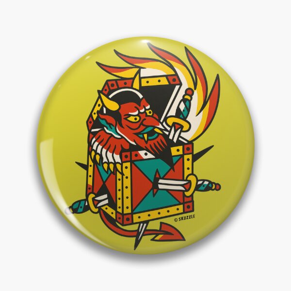 Item preview, Retro sticker creature bursting from chest comic artwork  designed and sold by Skuzzle.