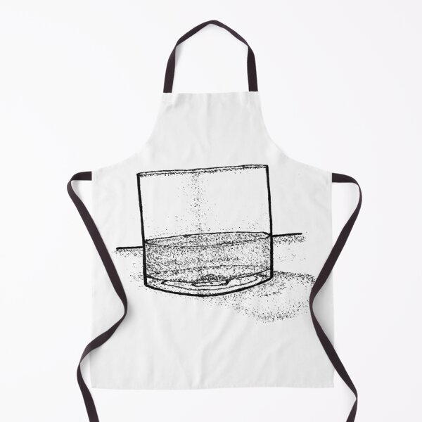 Item preview, Minimalist Whiskey Glass Pen and Ink Art designed and sold by wbhny.