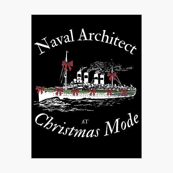 Item preview, Naval Architect Christams Mode Perfect Gift For Christmas  designed and sold by SunflakeStudio.