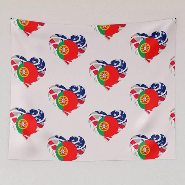 Item preview, American Portugal flag  double pride Portuguese Independence designed and sold by erozzz.