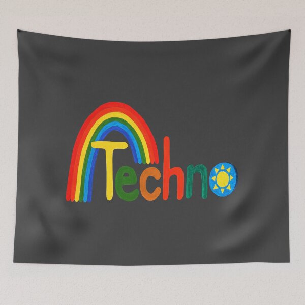 Item preview, Techno designed and sold by HANDraw.