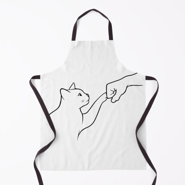 Item preview, Cat and owner handshake designed and sold by Apostleshop.