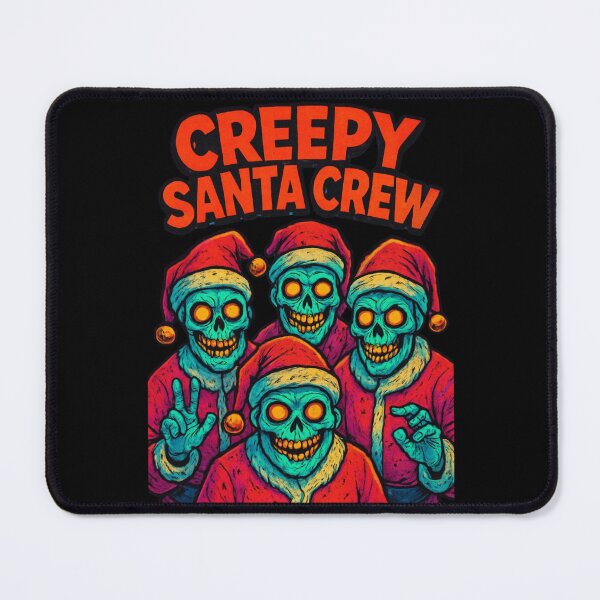 Item preview, The Creepy Santa Crew – Dark & Spooky Christmas Vibes designed and sold by PunchText designs.