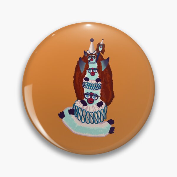 Item preview, Chappell Roan Furb 4 faced designed and sold by CaffeineCraftedCreations.