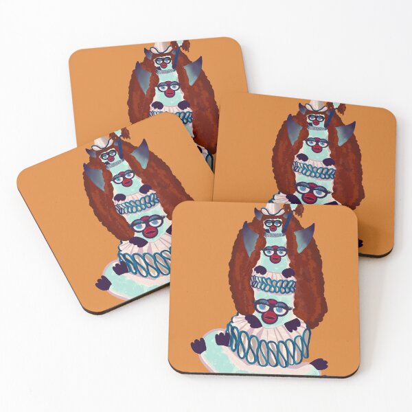 Item preview, Chappell Roan Furb 4 faced designed and sold by CaffeineCraftedCreations.