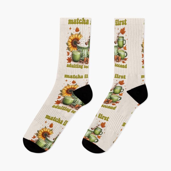 Item preview, Matcha First, Adulting Second  designed and sold by Vicgallery.