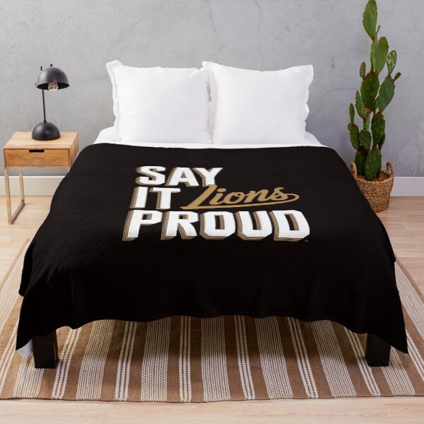 Item preview, Say it Loud and Proud Lions Gold Lion Pride School Spirit designed and sold by EntroRhim.