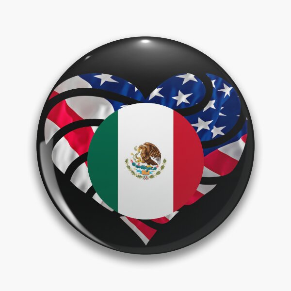 Item preview,  American Mexico flag  double pride Mexican roots  designed and sold by erozzz.