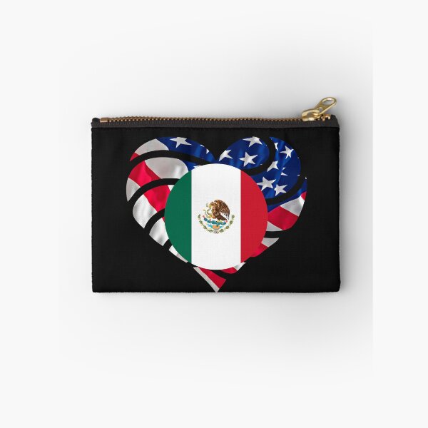 Item preview,  American Mexico flag  double pride Mexican roots  designed and sold by erozzz.