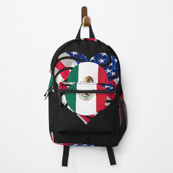 Item preview, American Mexico flag double pride Mexican roots designed and sold by erozzz.