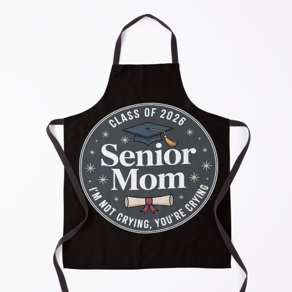 Item preview, Proud Senior Mom Class of 2026 I'm Not Crying You're Crying designed and sold by EntroRhim.