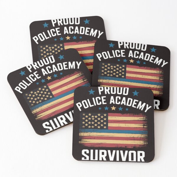 Item preview, Proud Police Academy Survivor Graduation Gift designed and sold by EntroRhim.