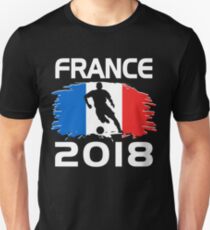 FRANCE 2018 T-Shirt French Flag Soccer Team Unisex T-Shirt