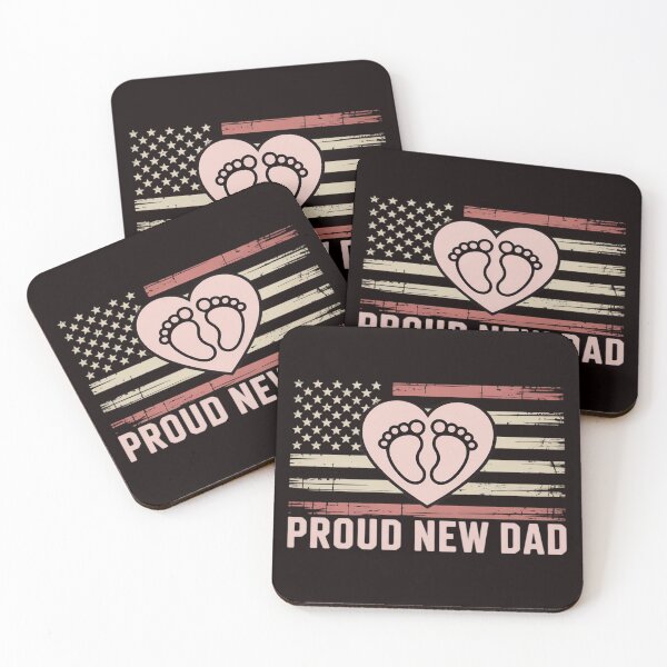 Item preview, Proud New Dad New Girl Baby Fathers Day First Time Dad designed and sold by EntroRhim.