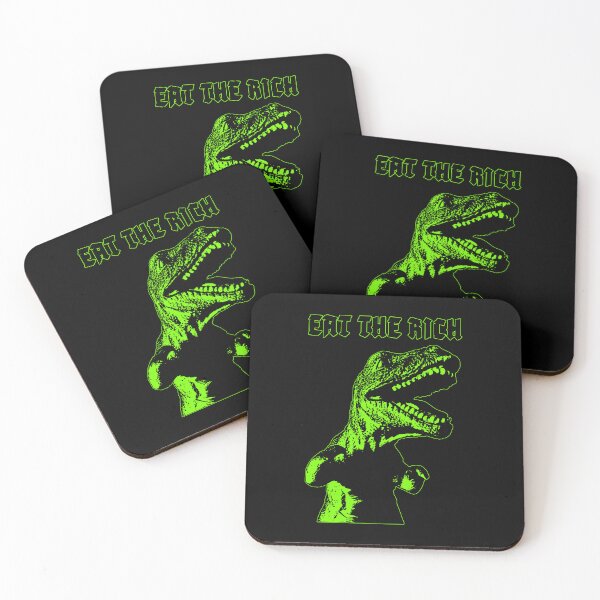 Item preview, EAT THE RICH. BLACK/GREEN. designed and sold by 5hertz.