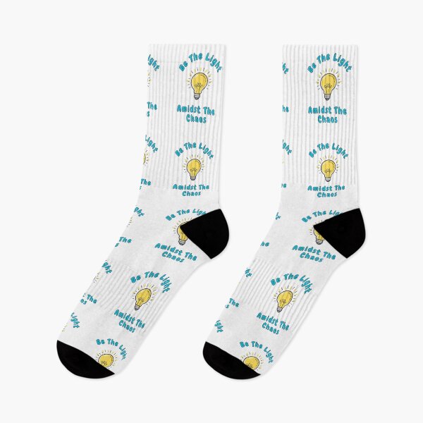 Item preview, Be the Light Amidst the Chaos, Light bulb, Puns, Quotes  designed and sold by AASparksDesigns.