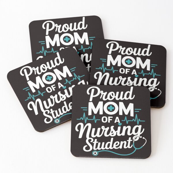 Item preview, Proud Mom Of A Nursing Student Future RN Daughter Nurses Mom designed and sold by EntroRhim.