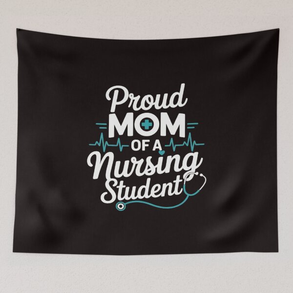 Item preview, Proud Mom Of A Nursing Student Future RN Daughter Nurses Mom designed and sold by EntroRhim.