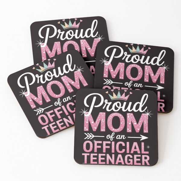 Item preview, Proud Mom Official Teenager 13th Birthday 13 Year Old Girls designed and sold by EntroRhim.