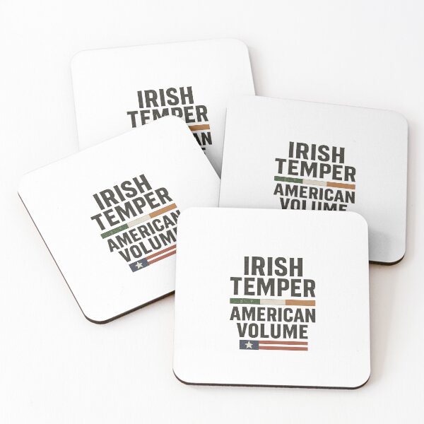 Item preview, Irish Temper American Volume Design designed and sold by MayoToManhattan.