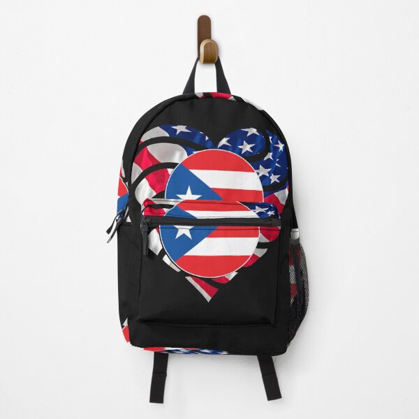 Item preview, American Puerto Rico flag double pride Boricua roots designed and sold by erozzz.
