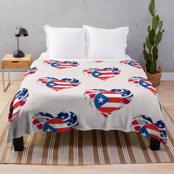 Item preview, American Puerto Rico flag double pride Boricua roots designed and sold by erozzz.