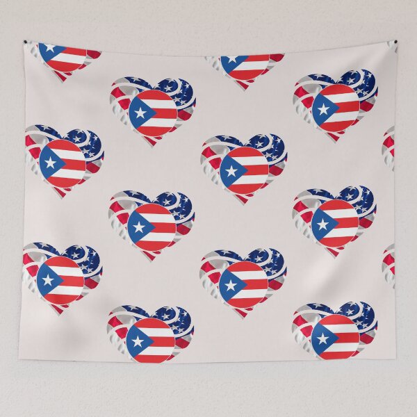 Item preview,  American Puerto Rico flag  double pride Boricua roots  designed and sold by erozzz.