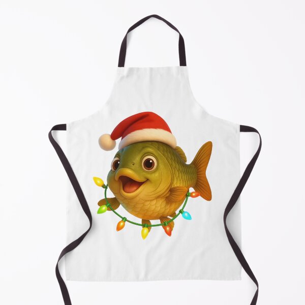 Item preview, Christmas Grass Carp designed and sold by Sillytoe.