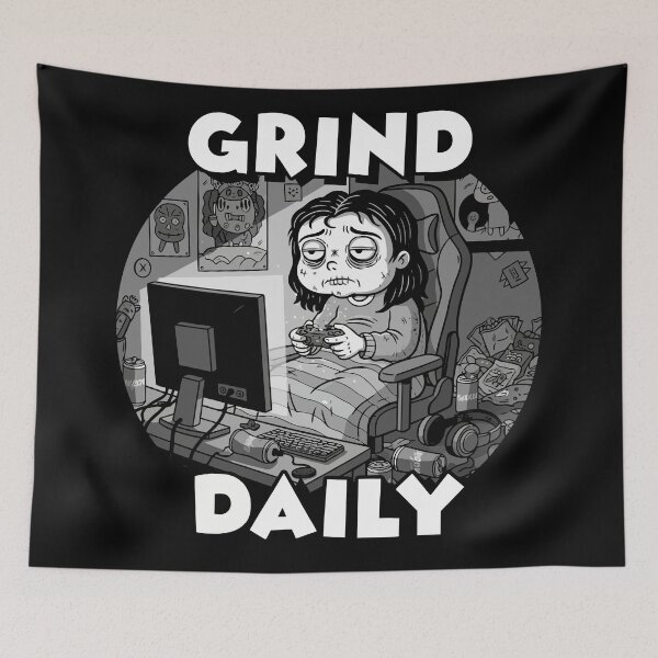 Item preview, Grind Daily designed and sold by deathanarchy.