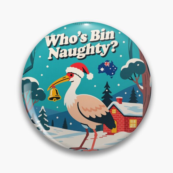 Item preview, Christmas Bin Chicken Australia. designed and sold by casamomo.