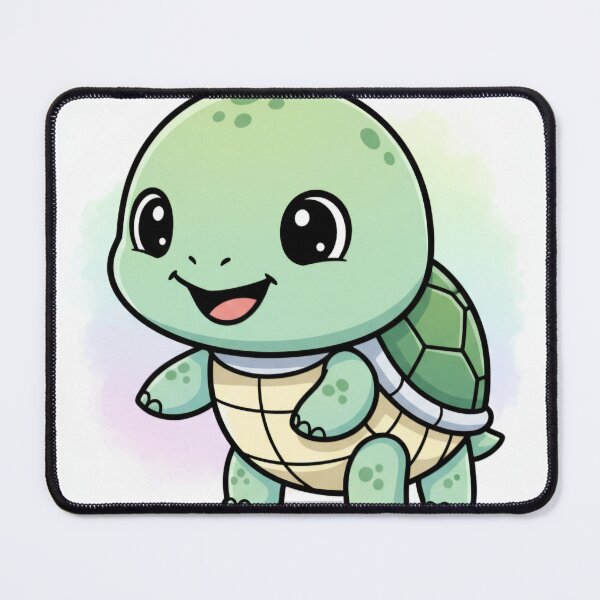 Item preview, Cute Turtle Mascot – Happy Turtle Cartoon designed and sold by Chicbyvalde973.