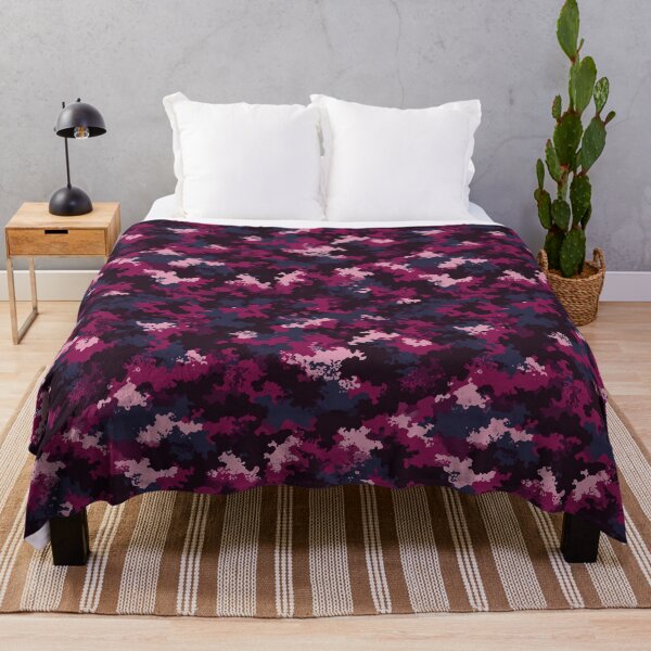 Item preview, Edgy Pixelated Camo Print For Hiking Fan designed and sold by RoyalStarsPatts.